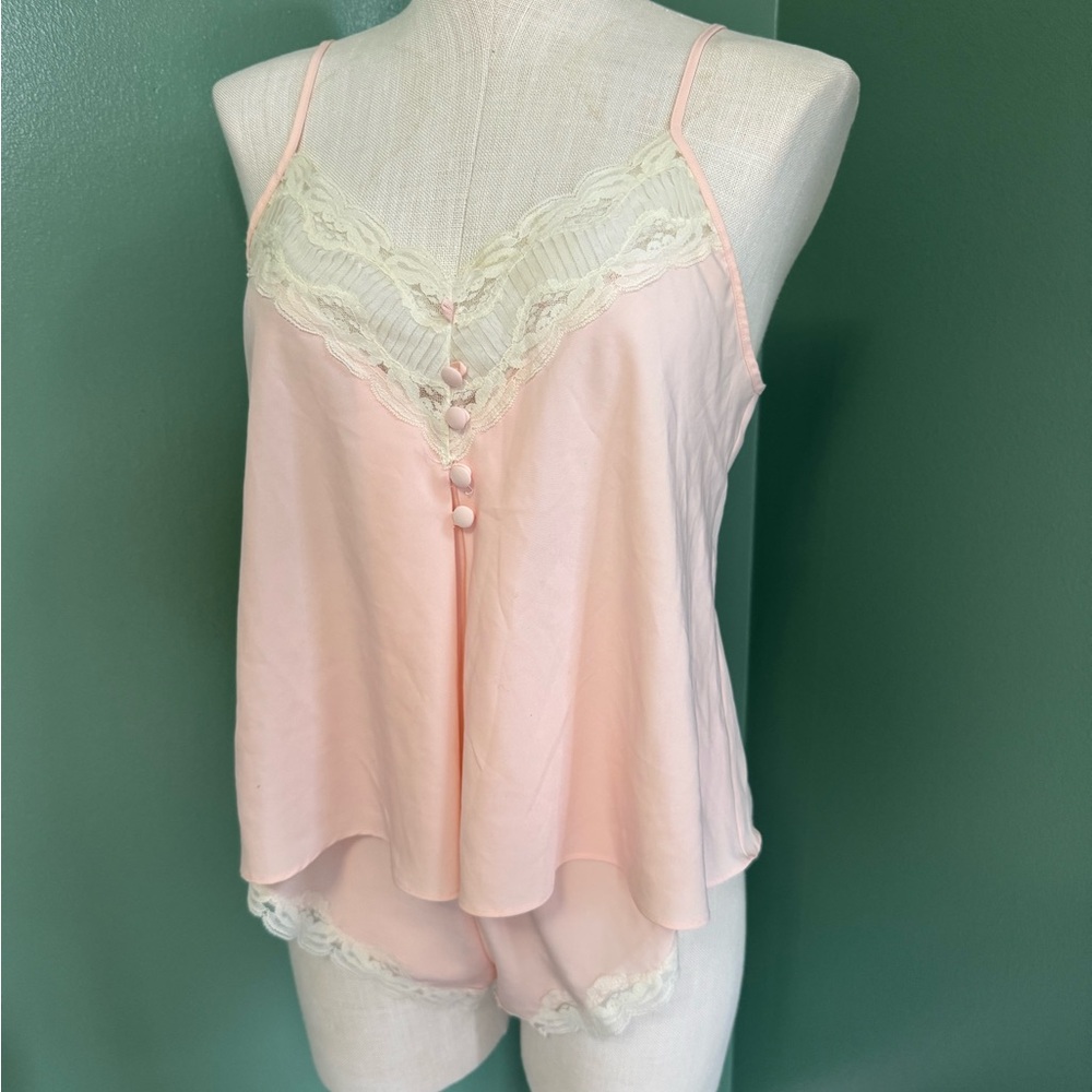 Vintage lace pajama set